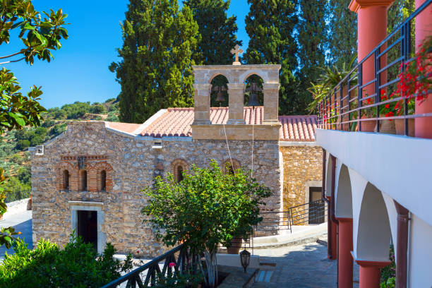 istock Monastery Kera Kardiotissa in the mountains of Crete. Greece 683047358