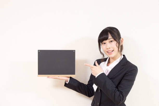 istock Blackboard Smiling Woman 683057098