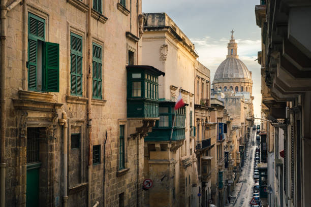 istock Valletta in the morning, Malta 683064090