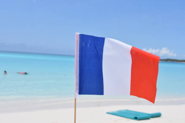 istock Grand Turk bahamas, France Flag 683064182