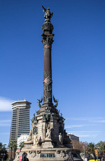 istock Monument of Columbus,  Barcelona., Spain 683091562