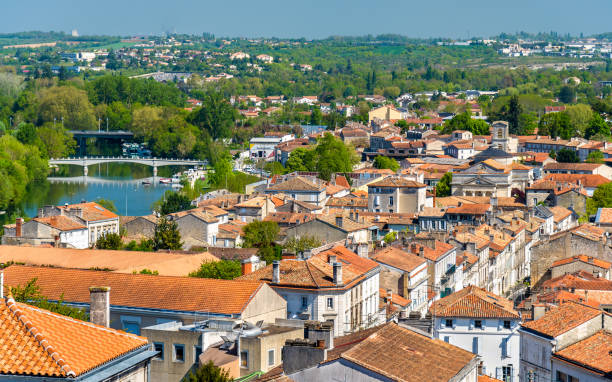 Cityscape of Angouleme, France Cityscape of Angouleme, the Charente department of France angouleme stock pictures, royalty-free photos & images