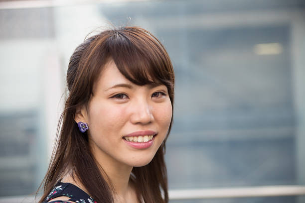 istock Cute woman walking in the city 683097474