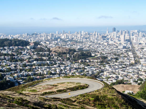istock Cityscape or skyline of San Francisco viewed from Twin Peaks 683098936