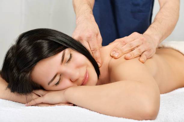 istock Woman relaxing in spa 683105568