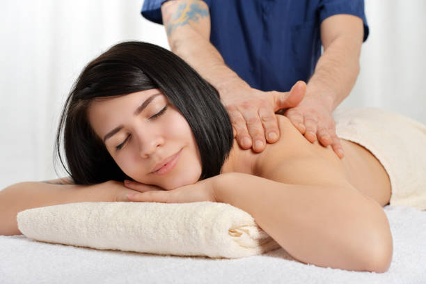 istock Woman relaxing in spa 683105592
