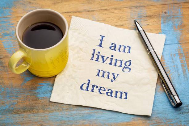 istock I am living my dream - positive affirmation 683109314