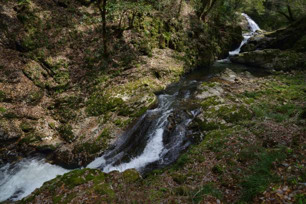 istock Ryuzu and Yae Waterfalls Prefectural natural park (Unnan, Shimane, Japan) 683121680