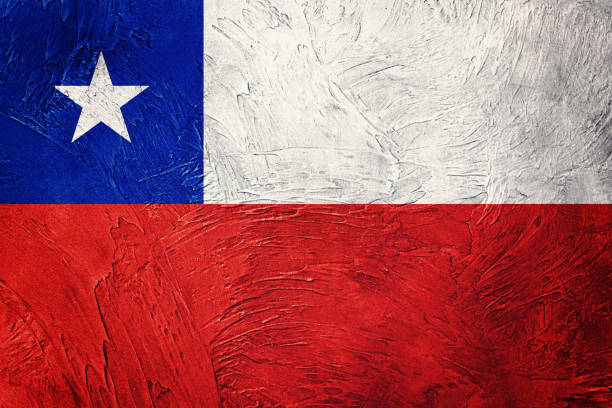 istock Grunge Chile flag. Chilean flag with grunge texture. 683138966