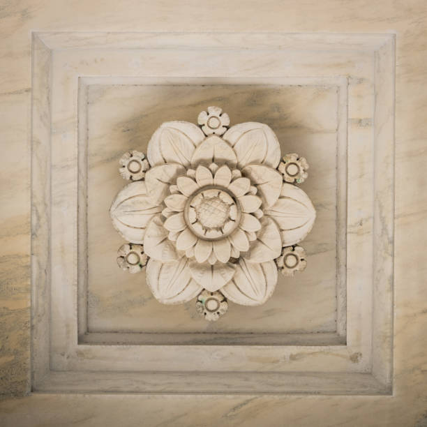 istock Floral Coffered Ceiling of US Supreme Court Building 683142464