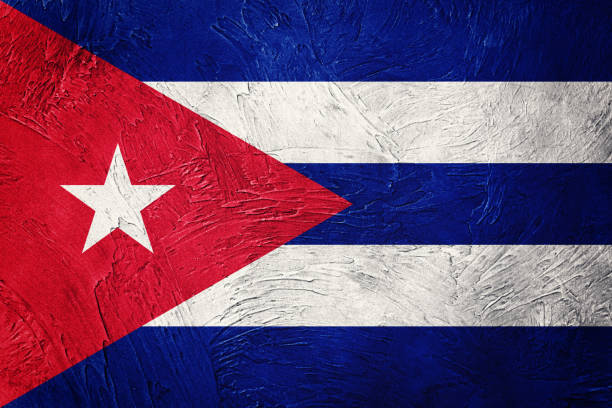 istock Grunge Cuba flag. Cuban flag with grunge texture. 683155980