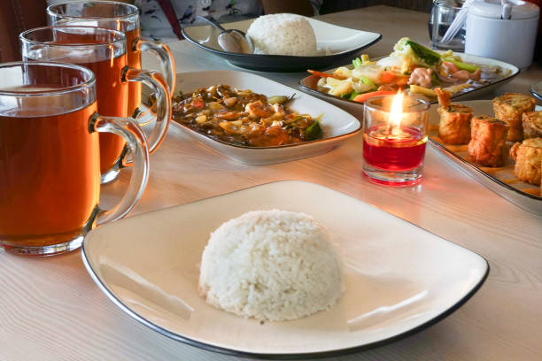 istock Tea always fits the food well 683162336