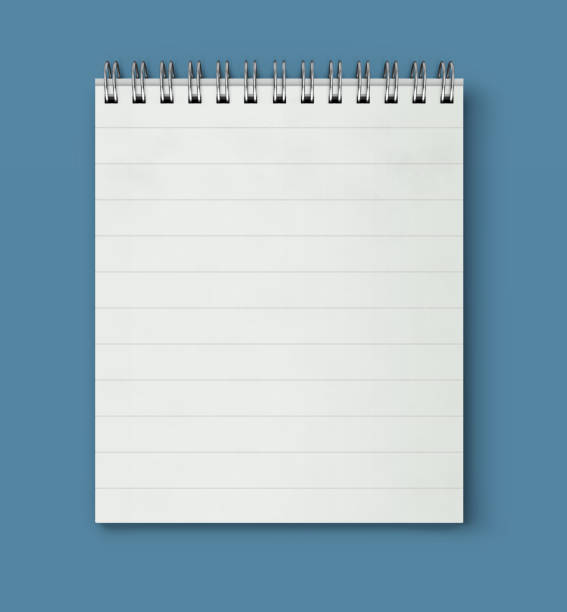 コイルくすぐるノート - note pad workbook paper ring binder点のイラスト素材／クリップアート素材／マンガ素材／アイコン素材