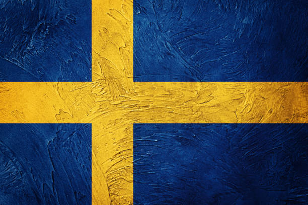 istock Grunge Sweden flag. Sweden flag with grunge texture. 683169128