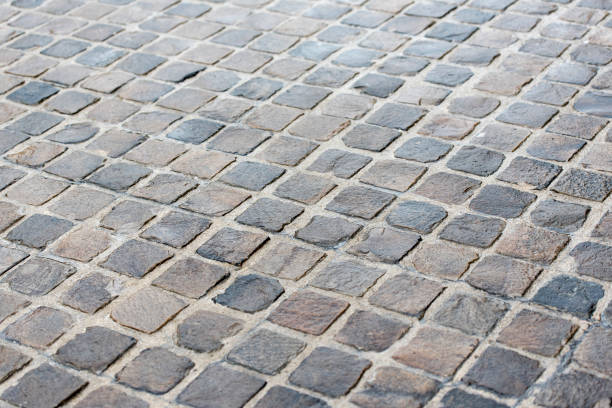 istock Pavement of granite, wet tile 683182366