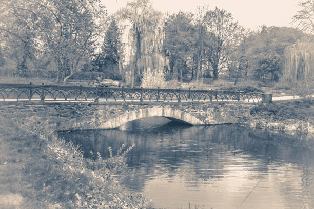 istock Vintage photo park 683194156