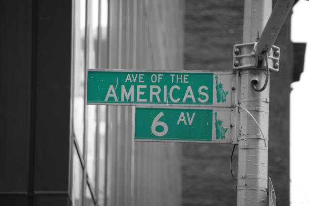 istock Road signs in New York 683198988