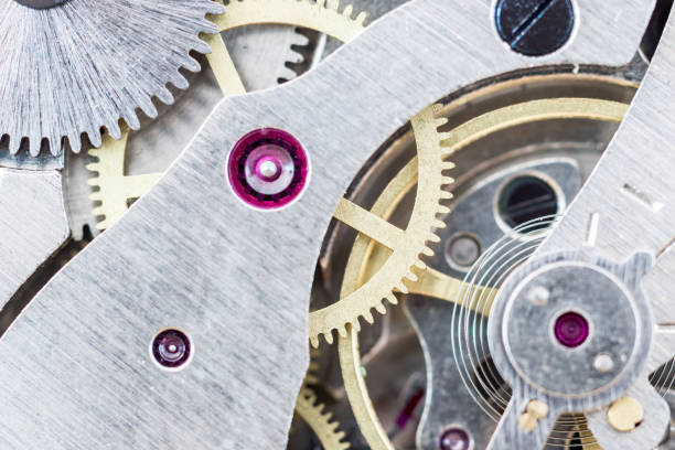 istock Mechanisms of watches 683215890
