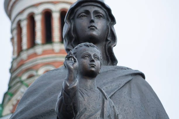 istock Virgin Mary with the Christ child 683229420