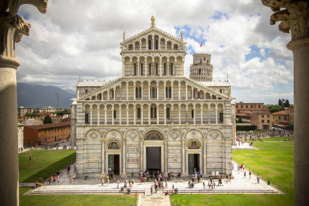 istock Cathedral of Pisa in Italy 683230498