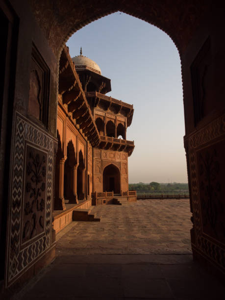 istock Side building of Taj Mahal. 683233078