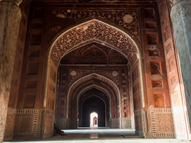 istock Interior of Taj Mahal. 683240100