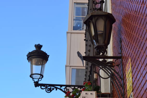 istock Traditional streetlights. 683261094