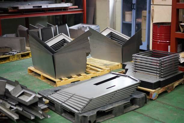 vended iron plate in a factory in south korea