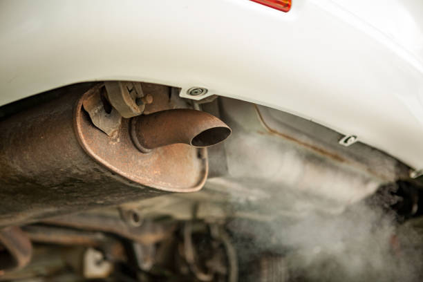 istock Automobile exhaust gas 683261612