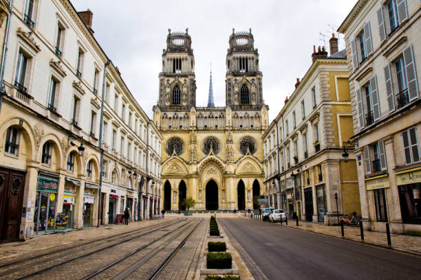 Orleans Orleans Cathedral orleans france photos stock pictures, royalty-free photos & images