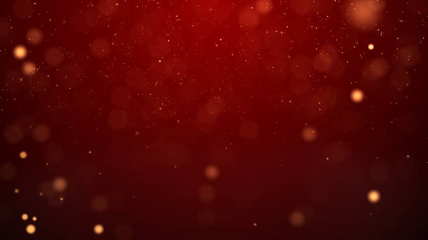 defocused fundo de luzes de natal - dark red - fotografias e filmes do acervo