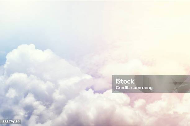 Vivid Colorful Clouds Colorful Sky Stock Photo - Download Image Now - Overcast, Heaven, Sky