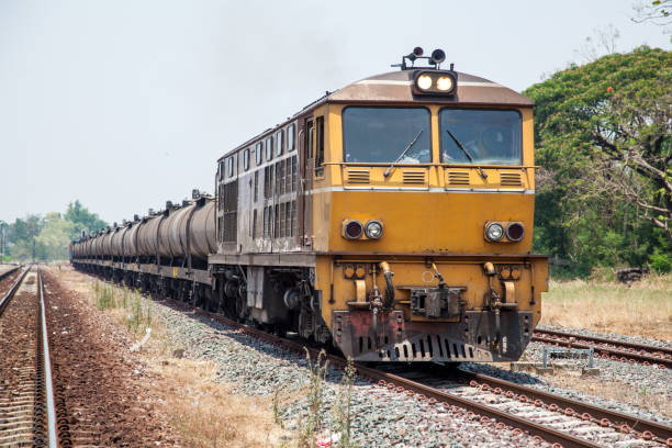 istock The oil train was parking. 683286514