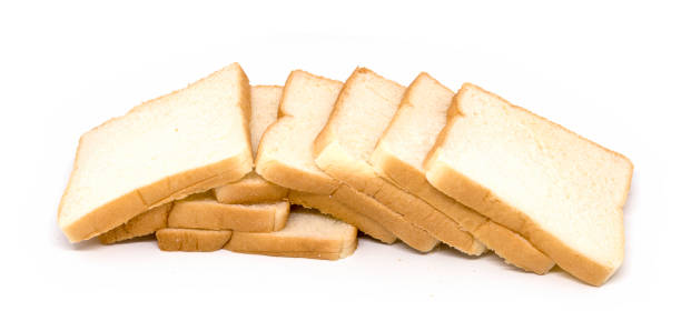 istock Sandwich bread isolated on white background 683299292