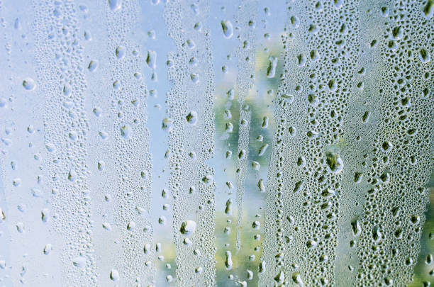 istock Drops of water on glass 683300022