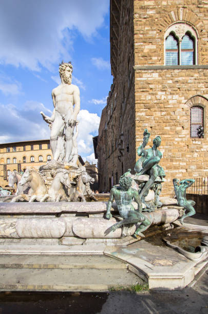 istock Fountain of Neptune in Florence, Italy 683301262
