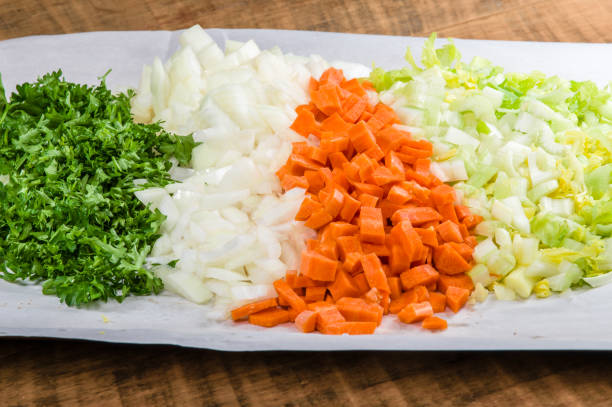 istock Preparation for soup with carrots, onions and celery 683310098