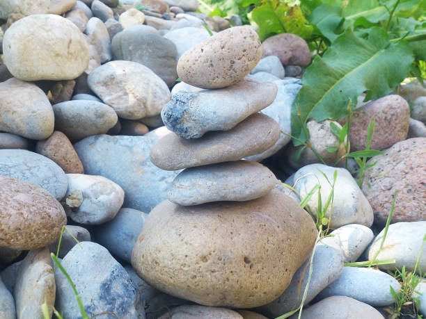 istock A pyramid of stones, many stones. 683323766