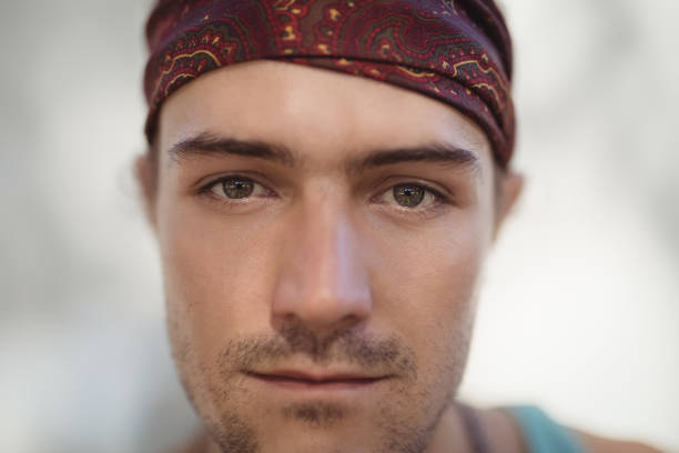 istock Close-up portrait of man 683334278