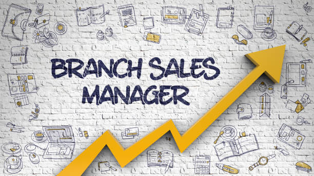 istock Branch Sales Manager Drawn on White Brickwall 683336794