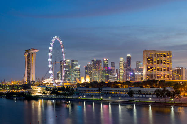 istock Singapore City View 683352636