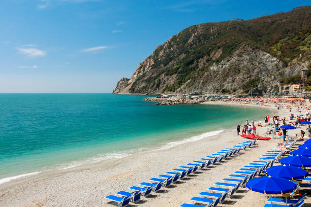 istock Panoramic view of Monterosso - Italy, Liguria 683370410