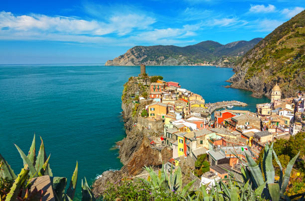 istock Panoramic view of Vernazza - Italy, Liguria 683374232