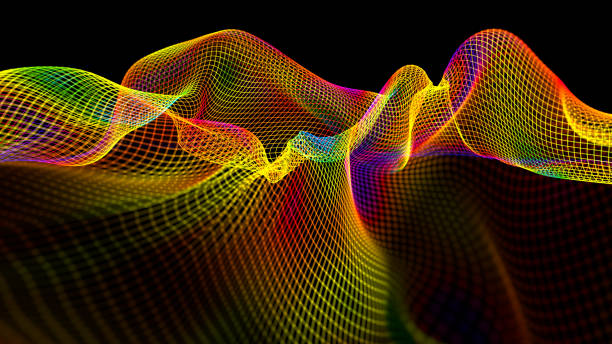 istock 3d illustration of abstract wave structure scientific background 683398516