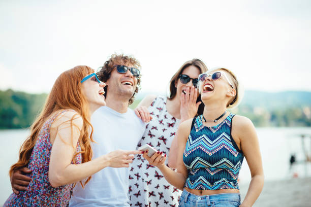 istock Laughing together at new image of us 683398630