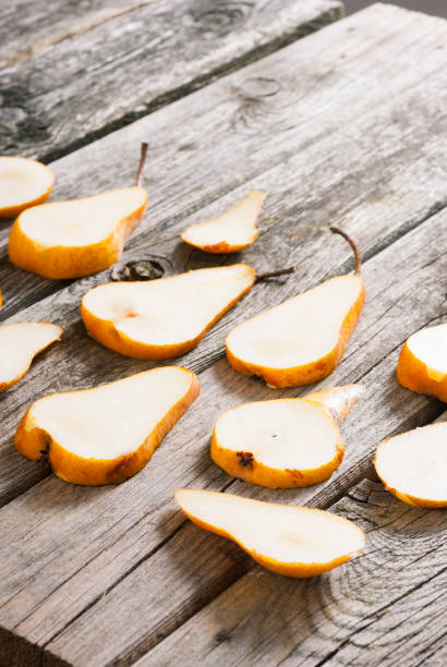 istock Slices of pear 683411266
