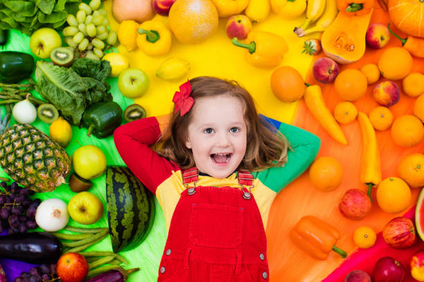 istock Healthy fruit and vegetable nutrition for kids 683412092
