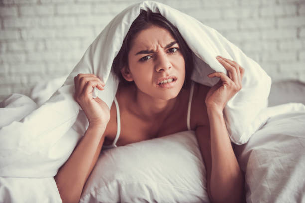 Girl in bed
