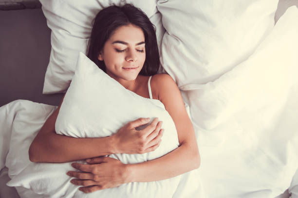 istock Girl in bed 683421412