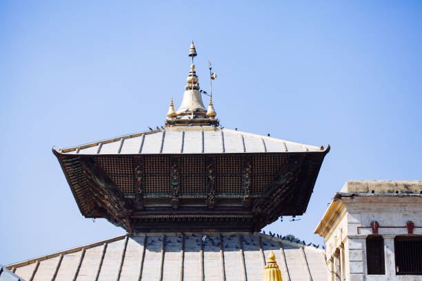Pashupatinath Temple  located on the banks of the Bagmati River in the eastern part of Kathmandu, the capital of Nepal.